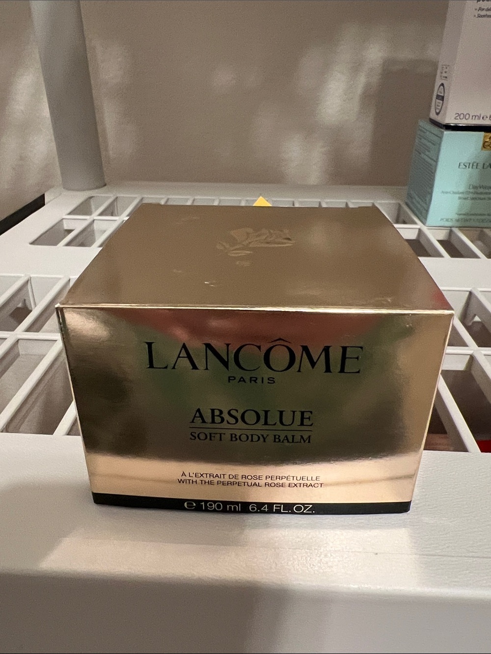 Lancôme Absolue Soft Body Balm — Gold Packaging